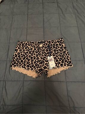 Juicy Couture leopard print shorts Size 25 #leopardprint #y2k